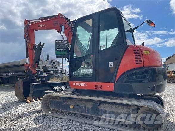Kubota KX080-4 Escavatori cingolati