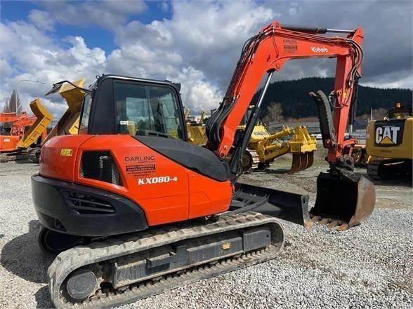 Kubota KX080-4 Escavatori cingolati