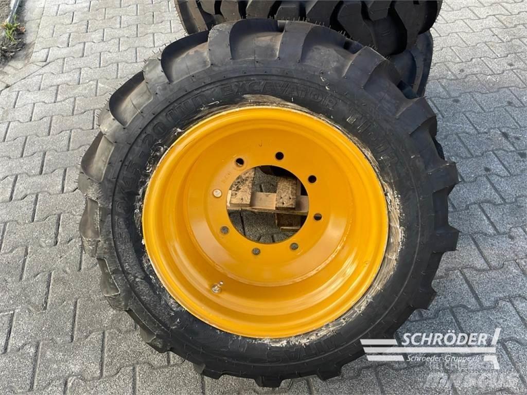 Mitas 4X 500/45-20 Pneumatici, ruote e cerchioni