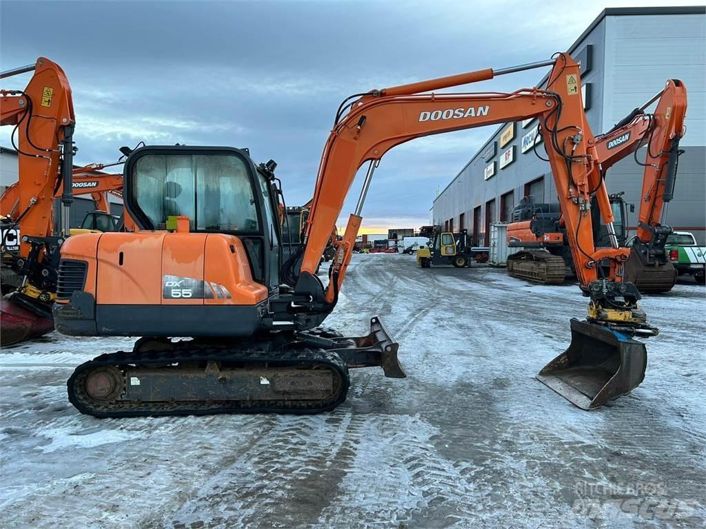 Doosan dx55 Miniescavatori