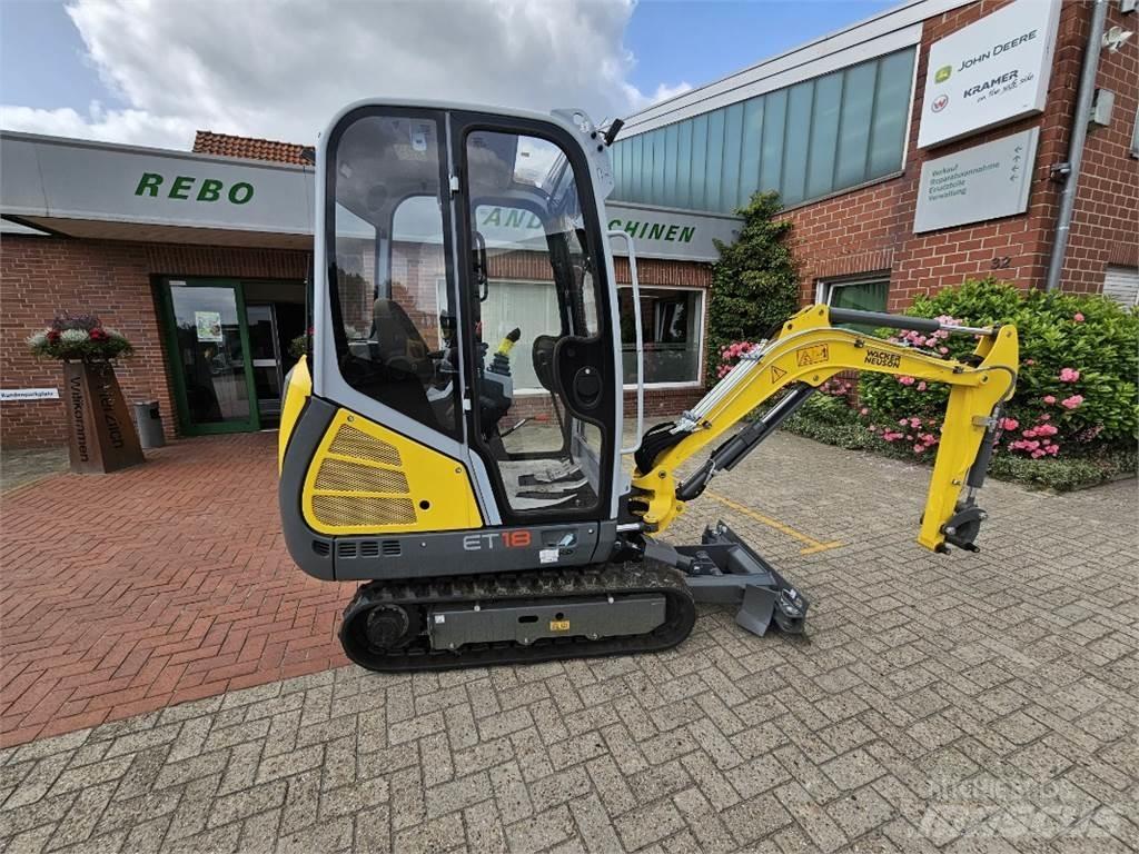 Wacker ET 18 Miniescavatori