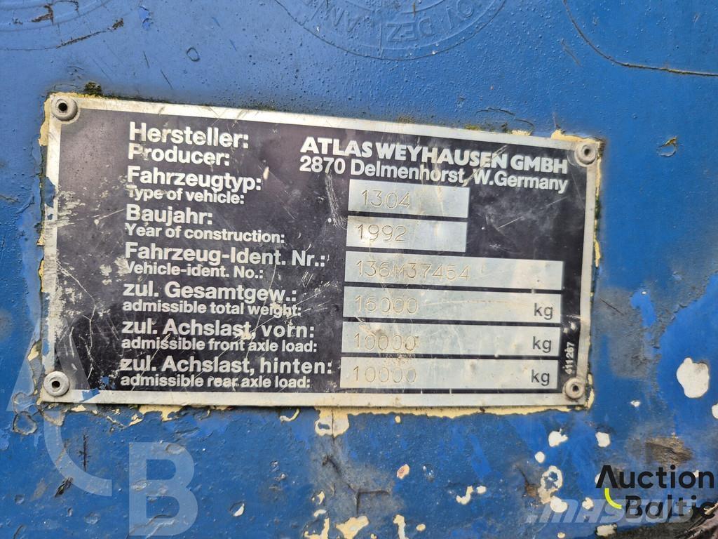 Atlas 1304 Escavatori gommati