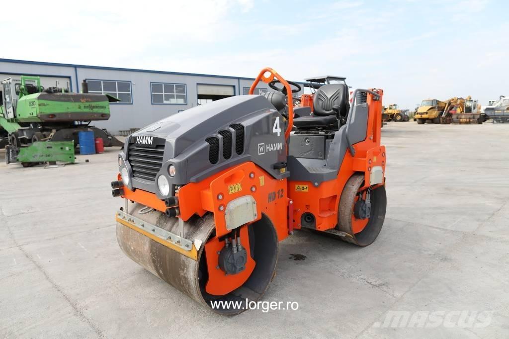 Hamm HD 12 VV Rulli a doppio tamburo