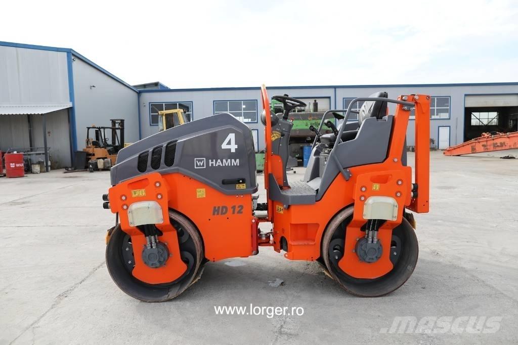 Hamm HD 12 VV Rulli a doppio tamburo