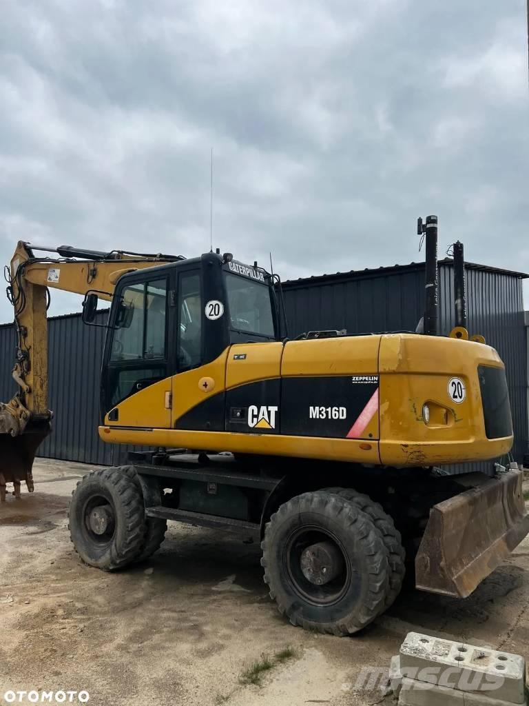 CAT M 316 D Escavatori gommati