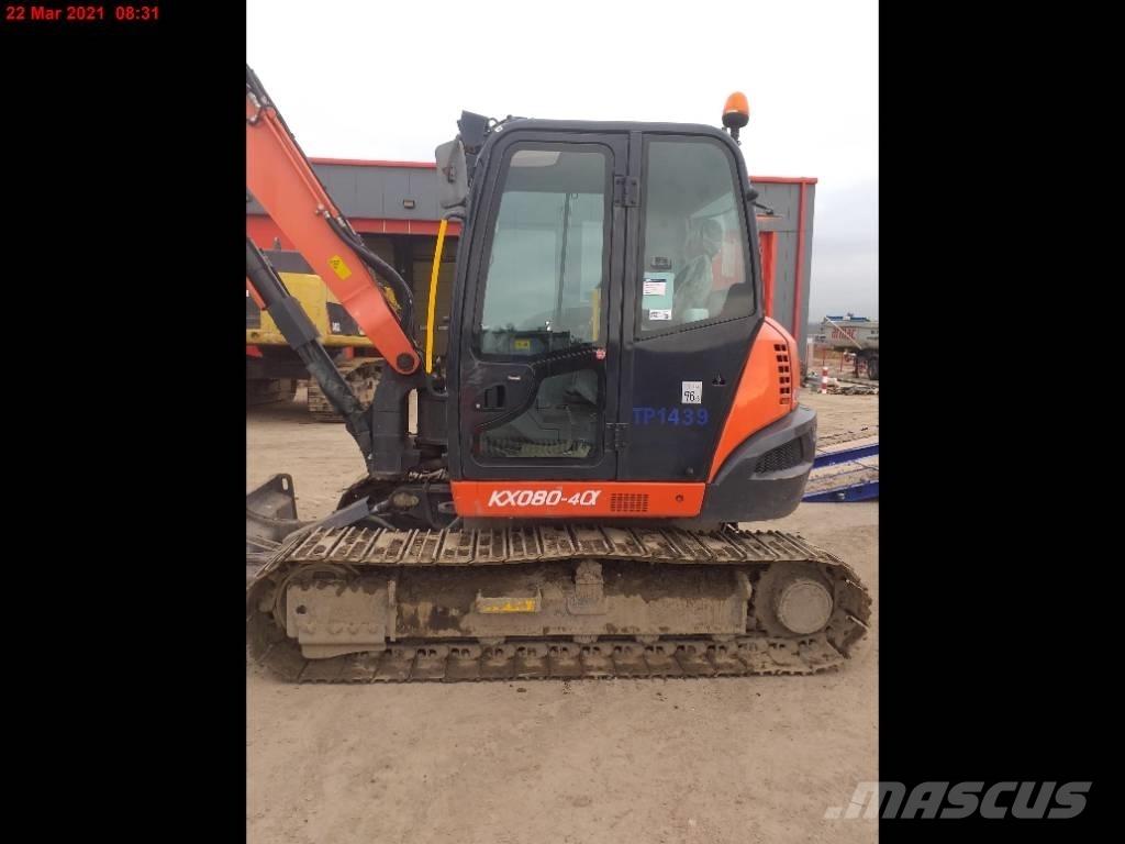Kubota KX 080-4 Escavatori medi 7t - 12t