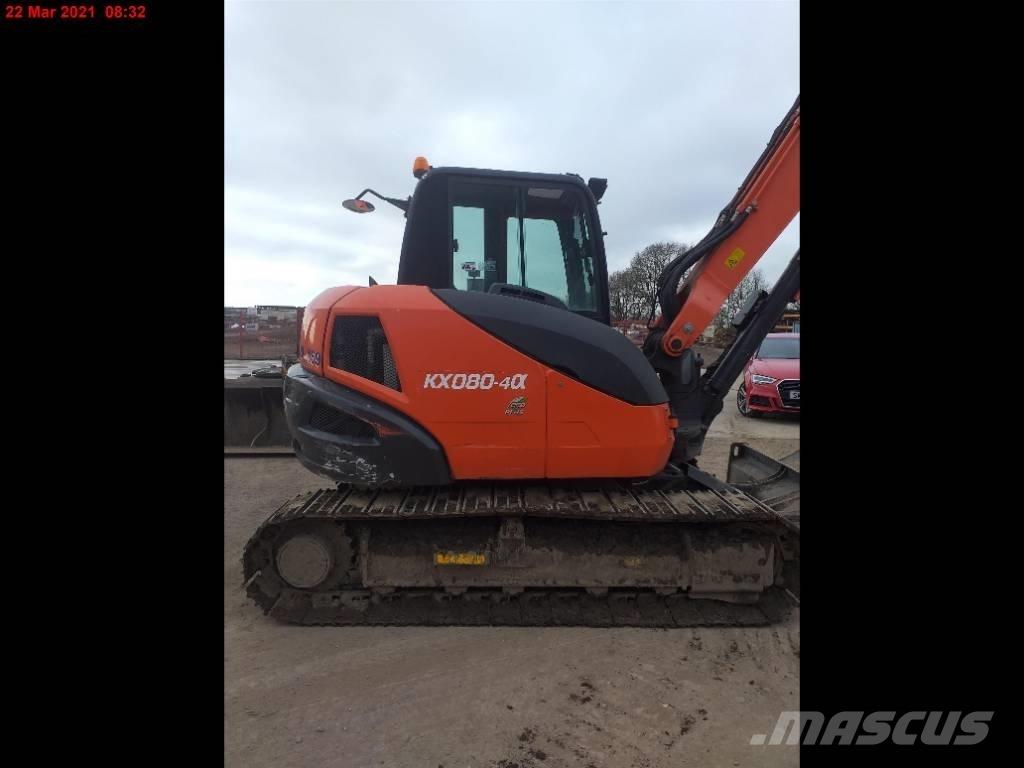 Kubota KX 080-4 Escavatori medi 7t - 12t