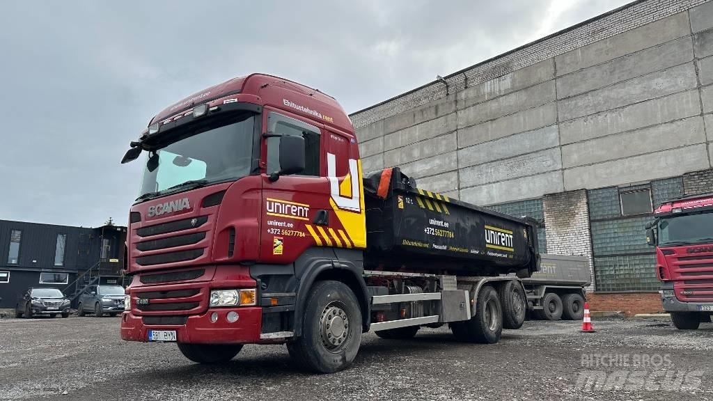 Scania R 480 Camion con gancio di sollevamento