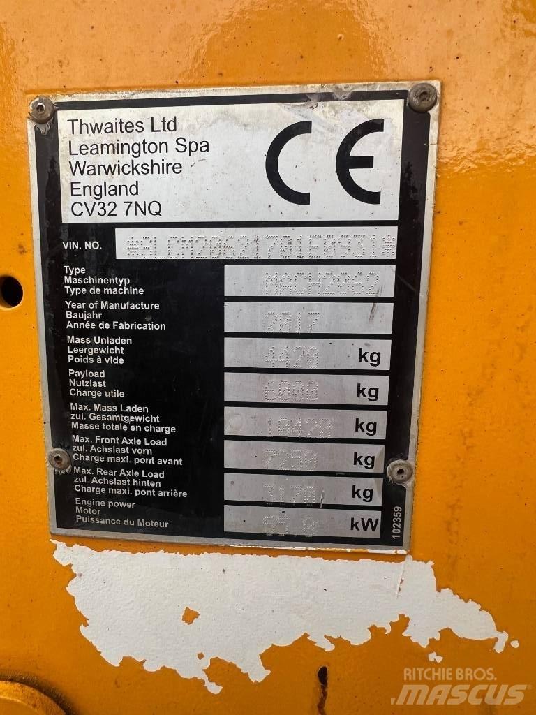 Thwaites MACH 2062 Dumpers articolati
