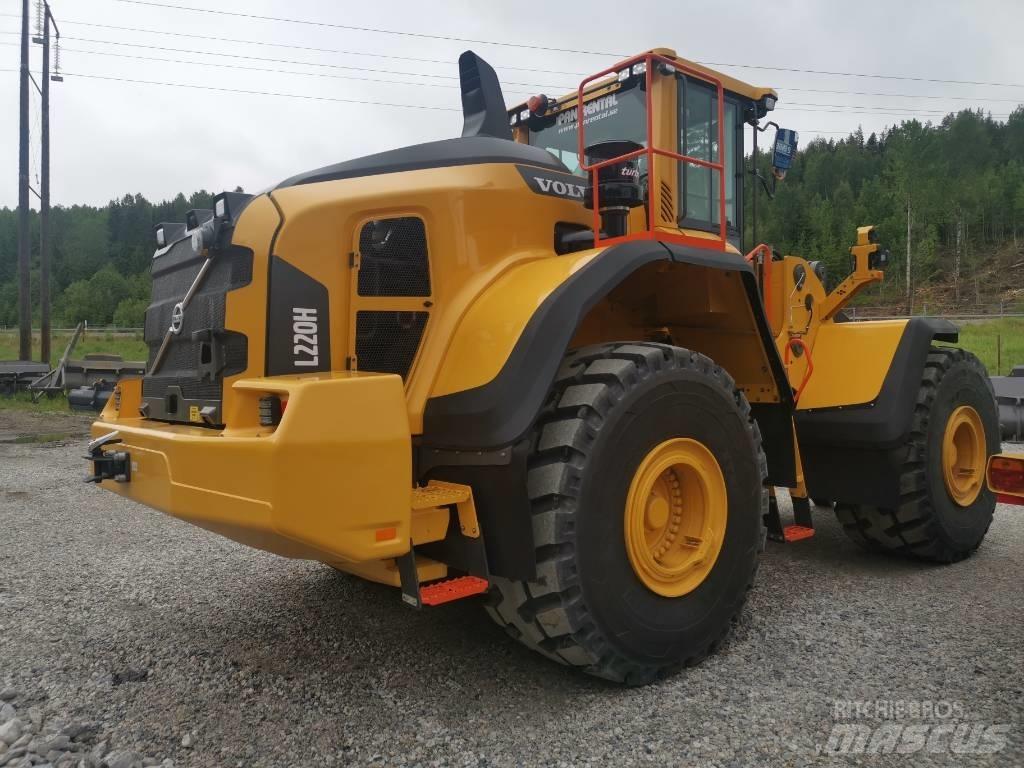 Volvo L220H, UTHYRES Pale gommate