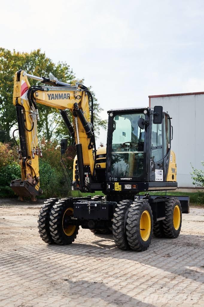 Yanmar B 75 W Escavatori gommati