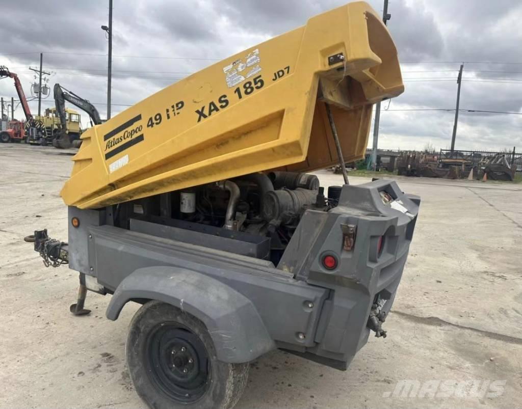 Atlas Copco 185 CFM Compressori