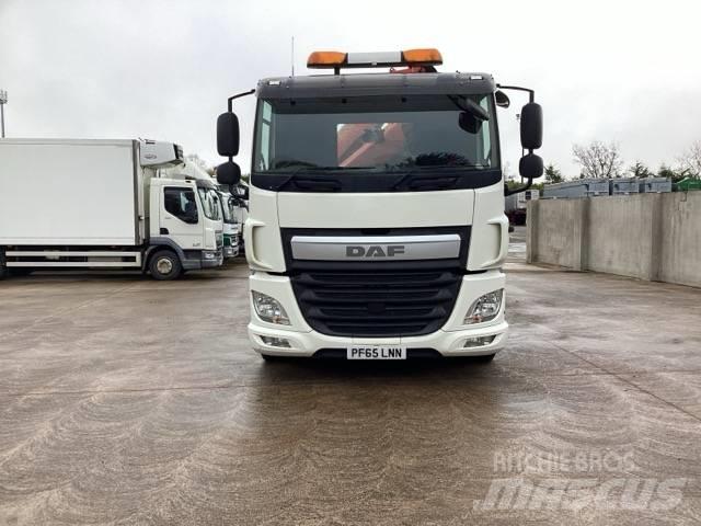 DAF CF 290 Autocarro pianale / argano