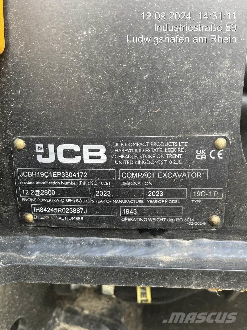 JCB 19C-1 Miniescavatori