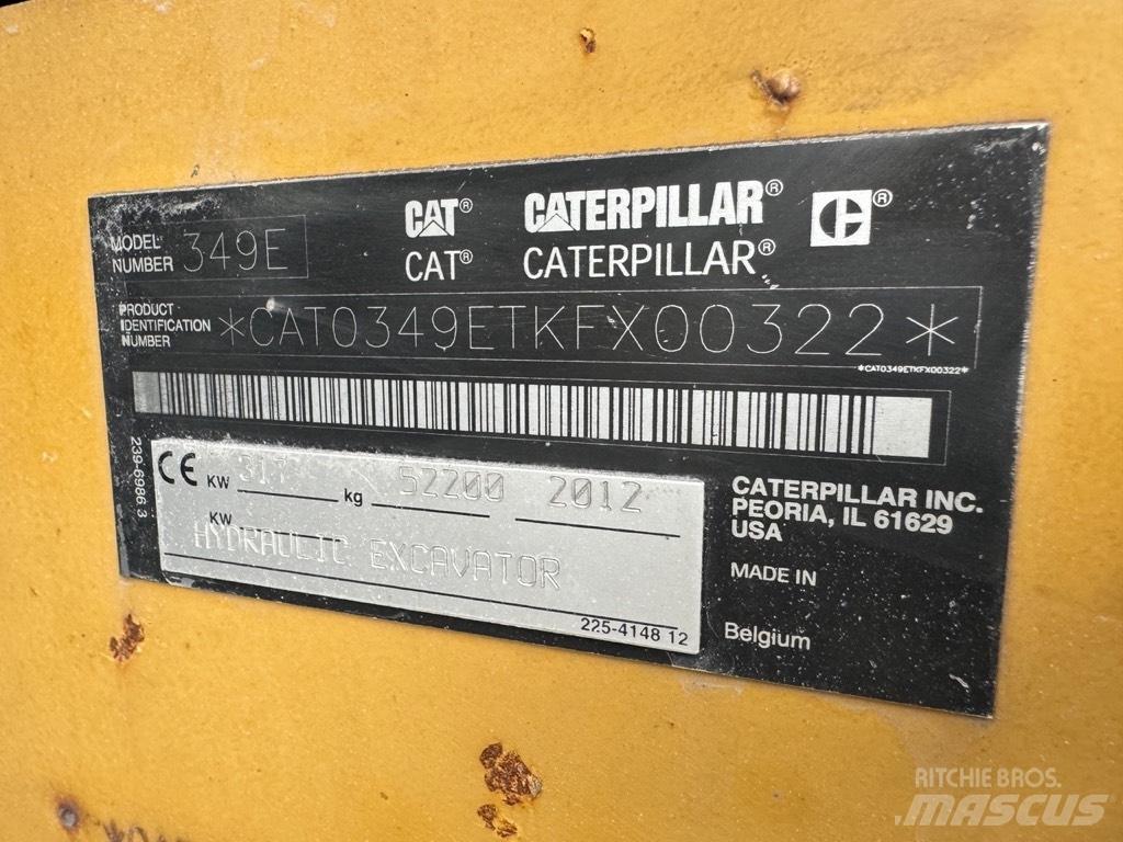 CAT 349 E Escavatori cingolati