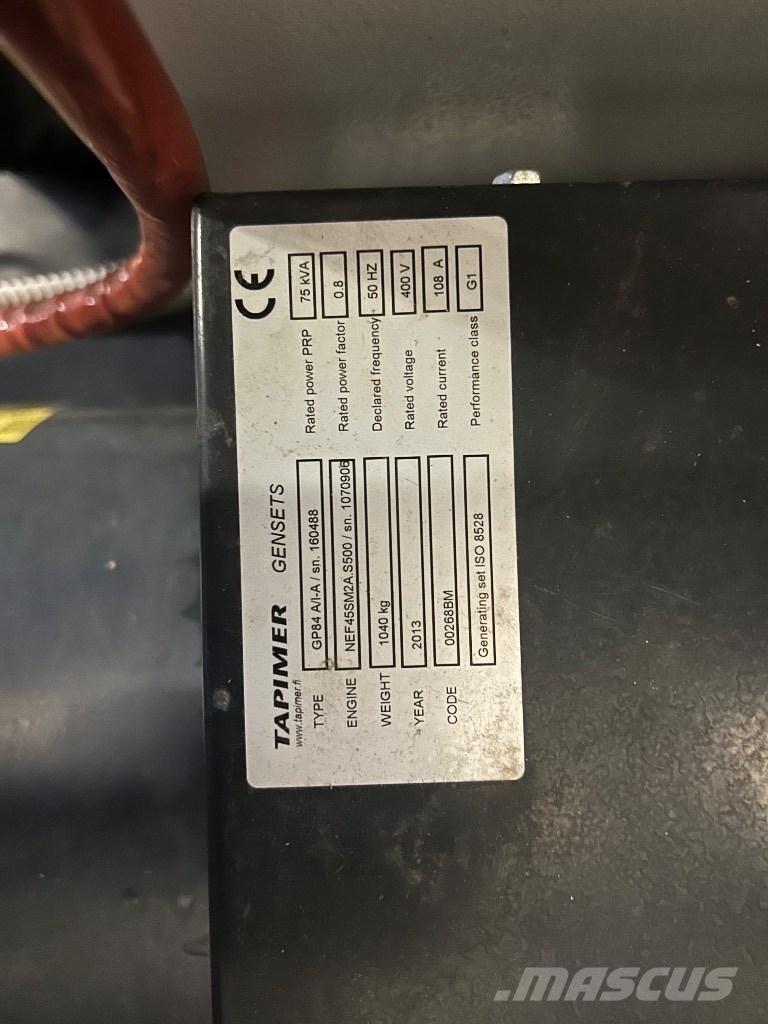 Genset GP84 75KVA Generatori diesel