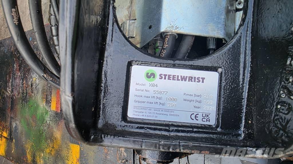 Steelwrist X04 Pale a rotazione