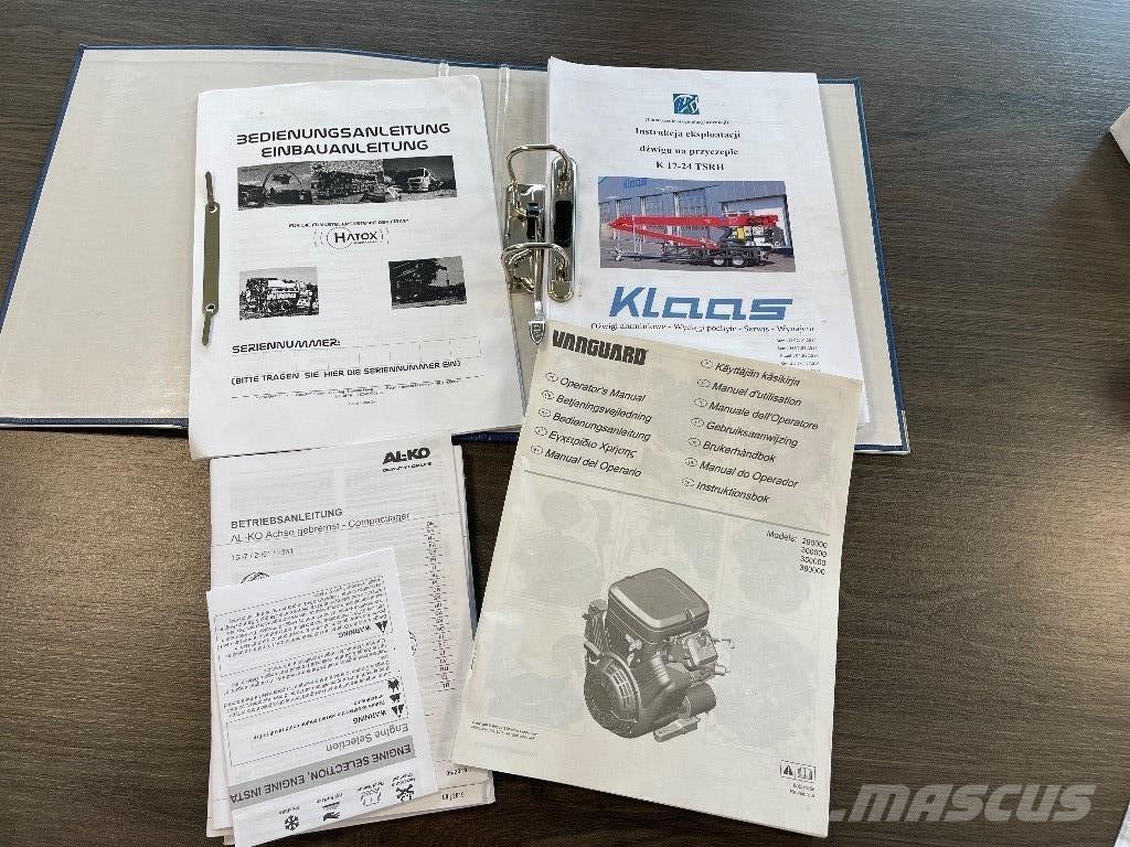 Klaas K 17-24 TSHR Gru per tutti i terreni