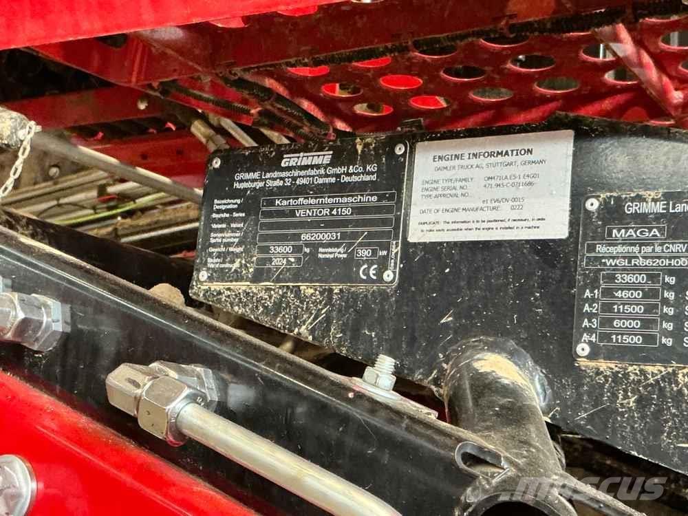 Grimme VENTOR 4150 Scava raccogli patate