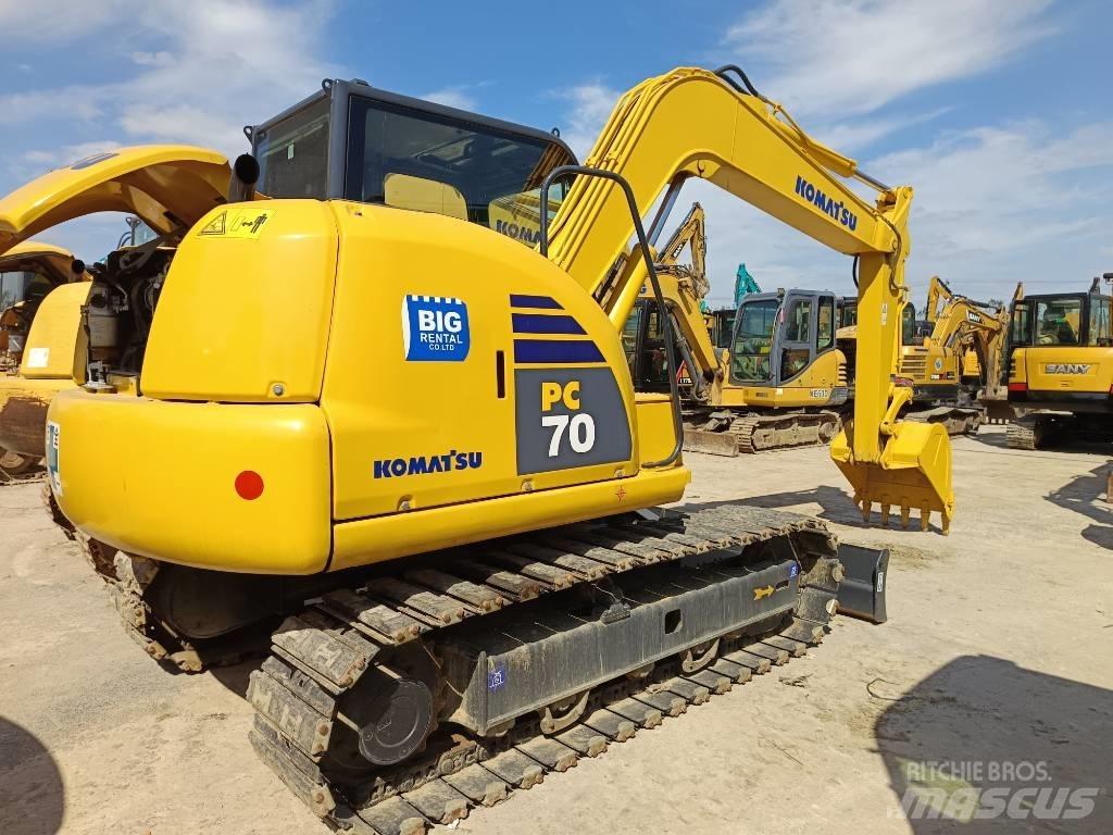 Komatsu PC 70 Escavatori cingolati