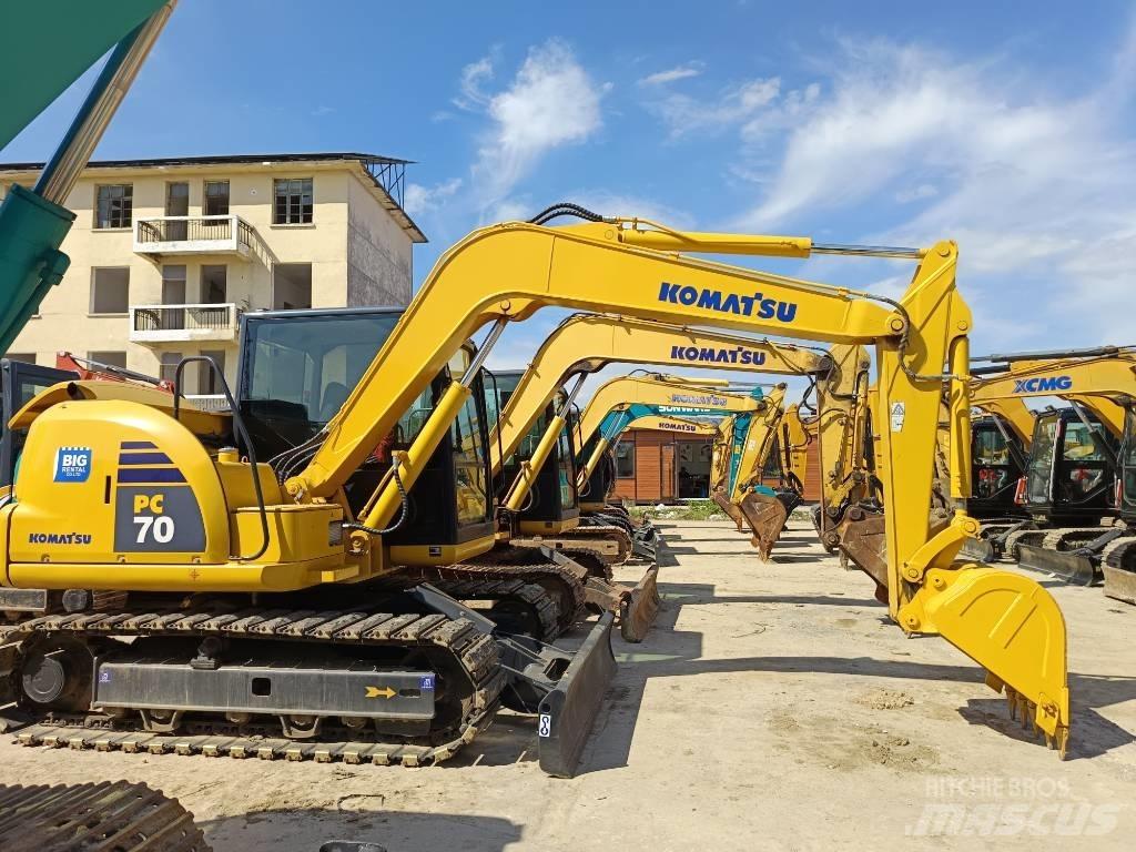 Komatsu PC 70 Escavatori cingolati