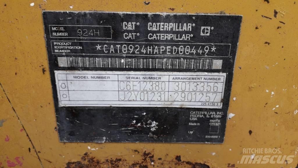 CAT 924 H Pale gommate