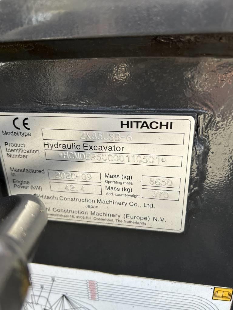 Hitachi ZX 85 US B Escavatori medi 7t - 12t