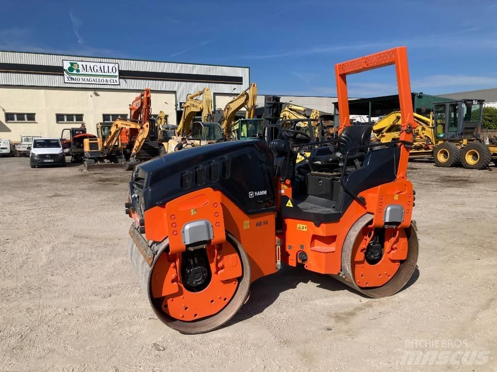 Hamm HD 14 VV Rulli a doppio tamburo