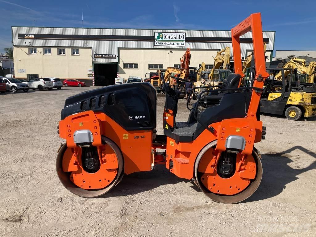 Hamm HD 14 VV Rulli a doppio tamburo