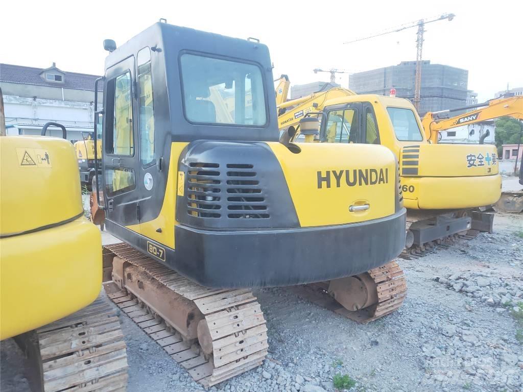 Hyundai R80-7 Escavatori cingolati