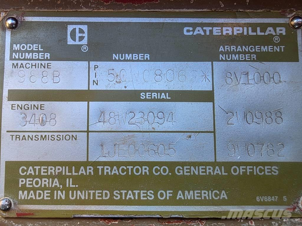 CAT 988 B Wheel loaders