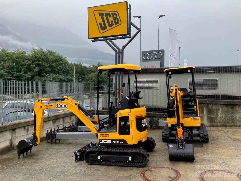 JCB 18 Z Miniescavatori