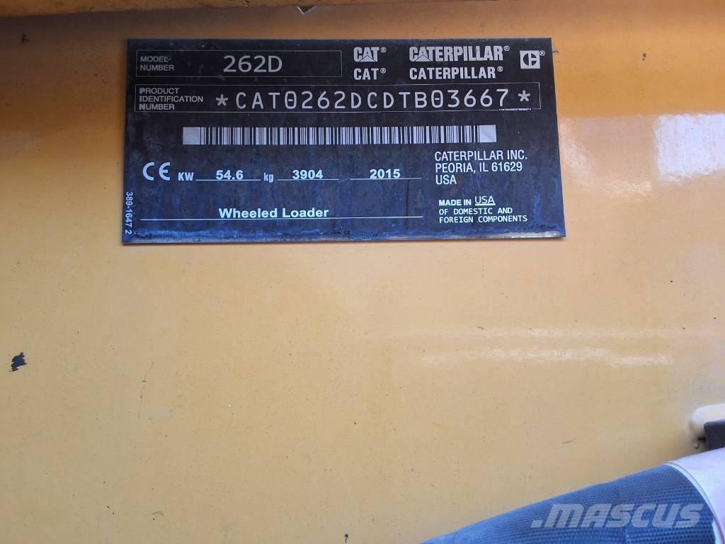 CAT 262 D Mini Pale Gommate