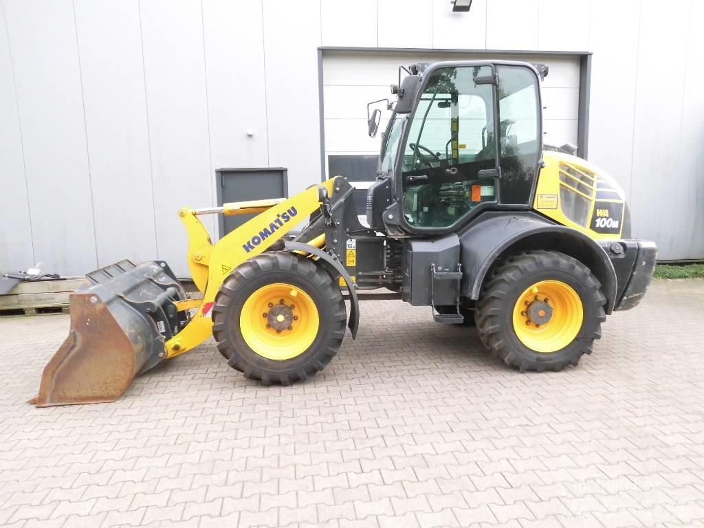 Komatsu WA 100 M-8 Pale gommate