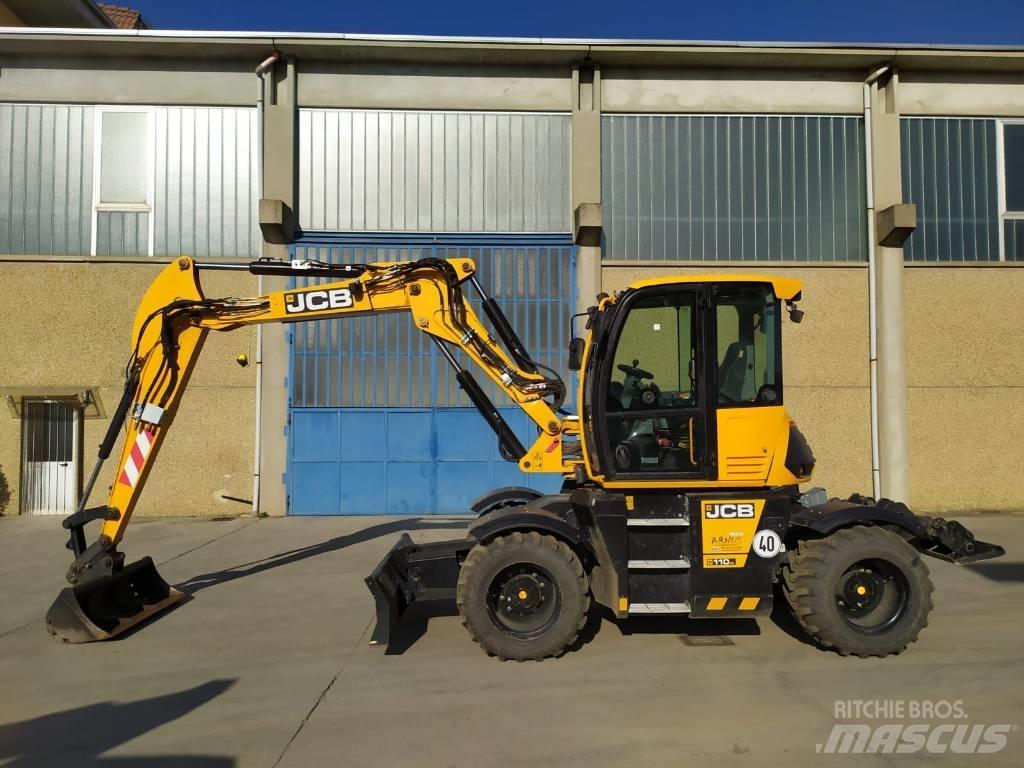 JCB Hydradig Escavatori gommati