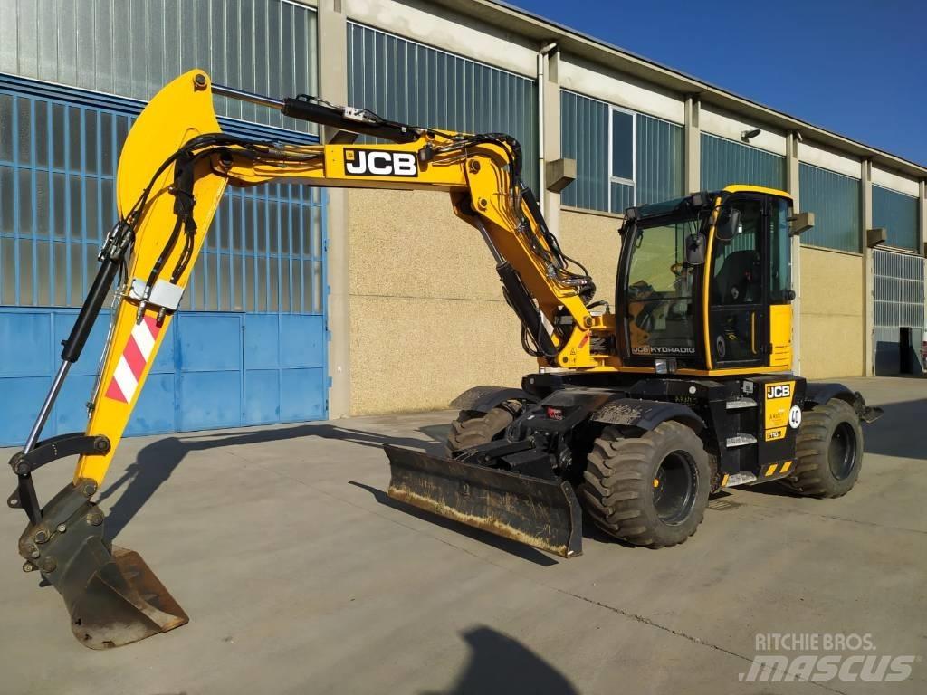 JCB Hydradig Escavatori gommati