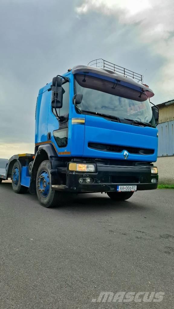 Renault Premium 340 Camion per il trasporto di macchine forestali