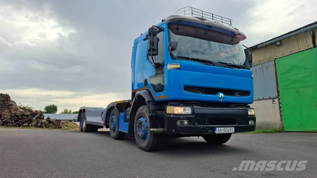 Renault Premium 340 Camion per il trasporto di macchine forestali