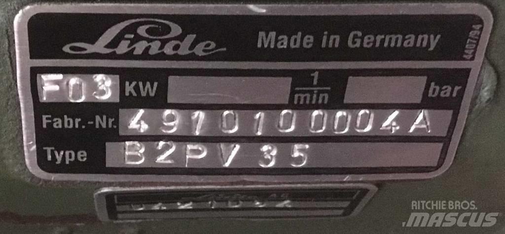 Linde B2PV35 Componenti idrauliche