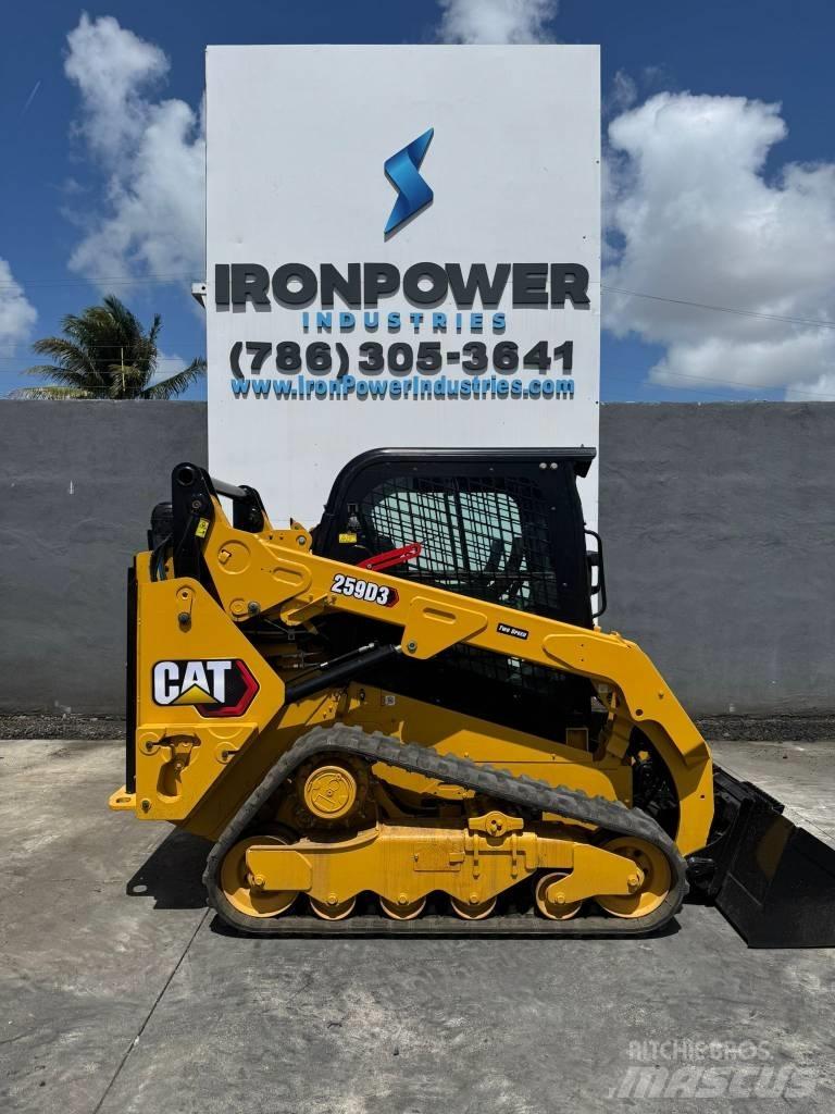 CAT 259D3 Mini Pale Gommate