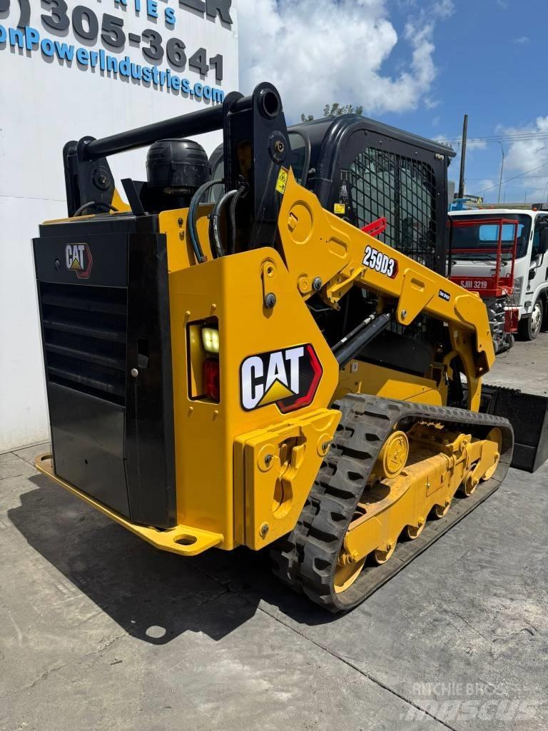 CAT 259D3 Mini Pale Gommate