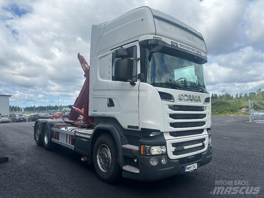 Scania R520 6x2*4 Camion con gancio di sollevamento