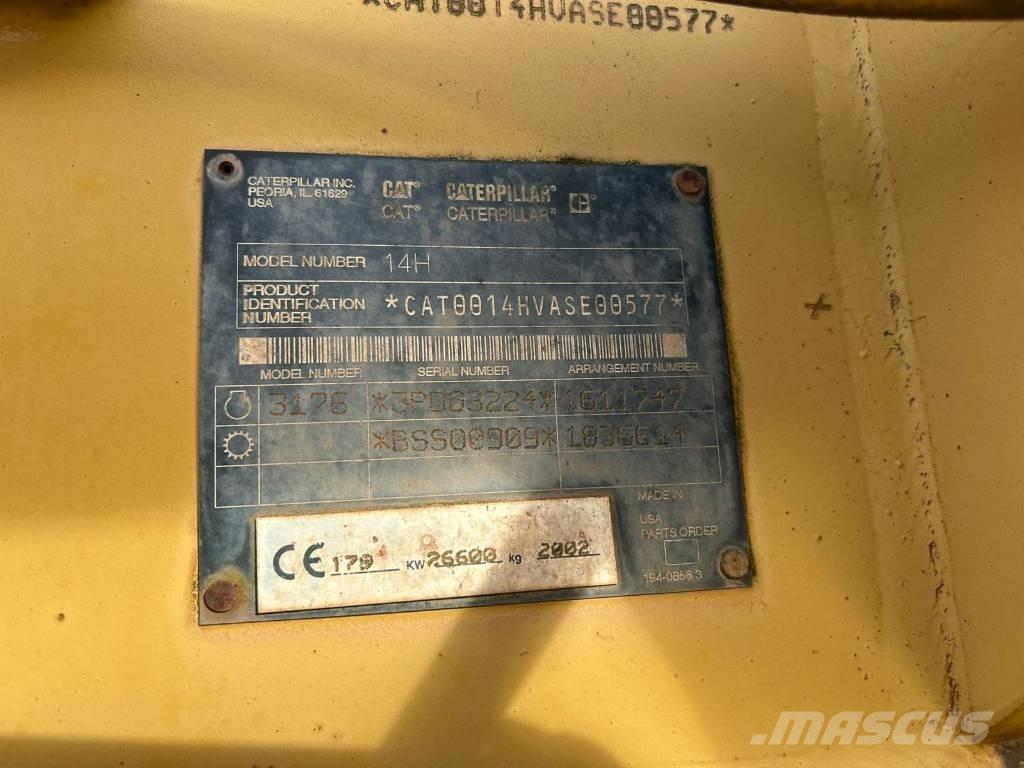 CAT 14 H VHP Motorgraders