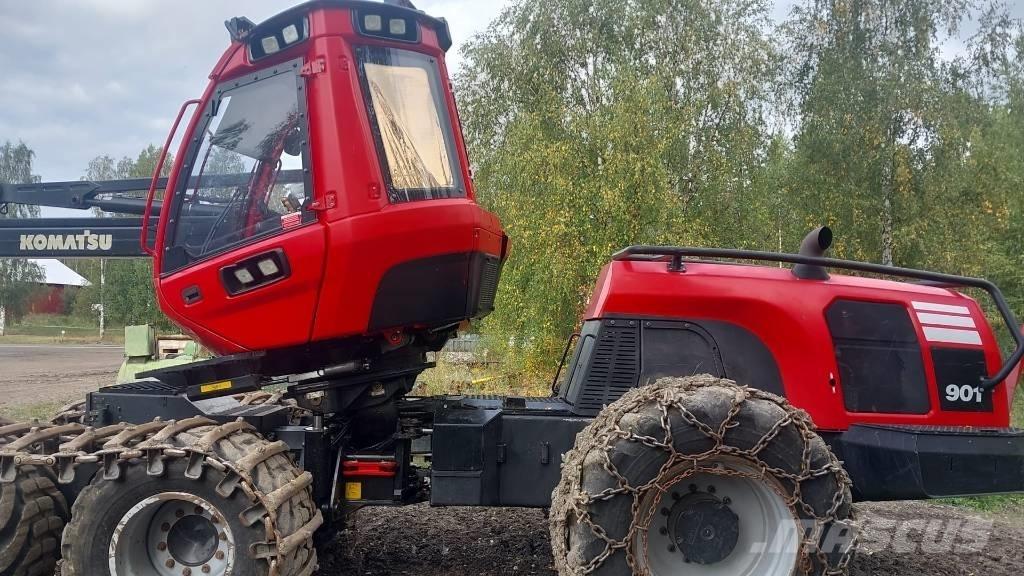 Komatsu 901 Abbattitrici, Disboscatrici