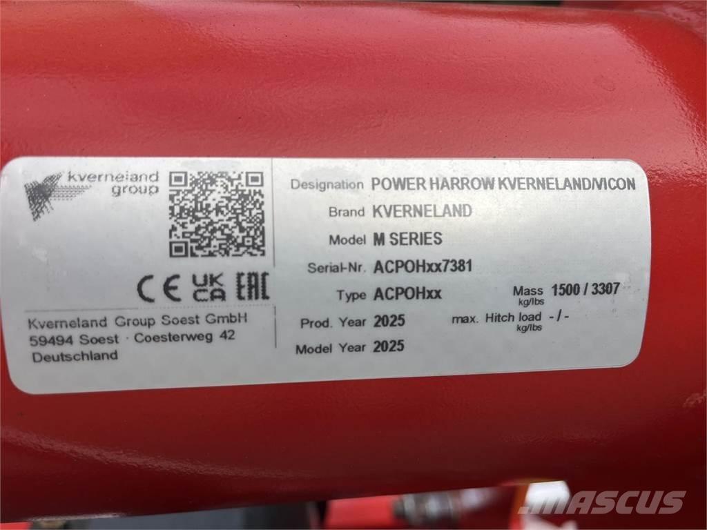 Kverneland M serie Erpici rotanti e motozappe