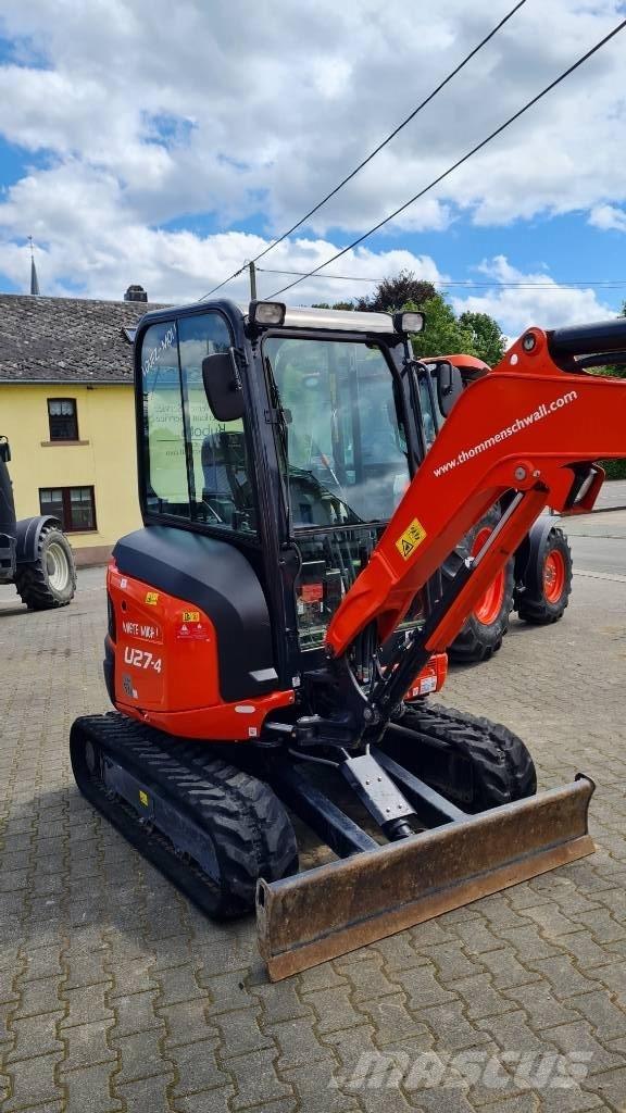 Kubota U27-4 Hi-Lux Miniescavatori