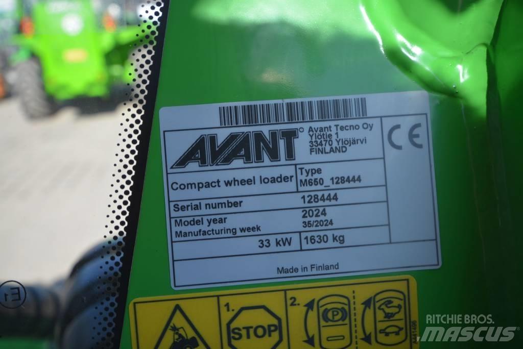Avant 650 i Mini pale