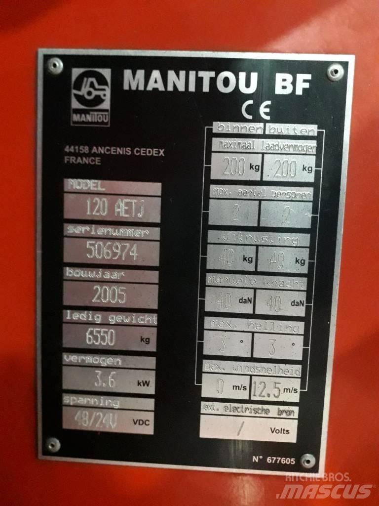 Manitou 120 AETJ Piattaforme a braccio articolato
