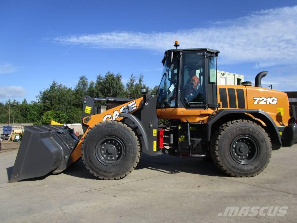 CASE 721 G Pale gommate