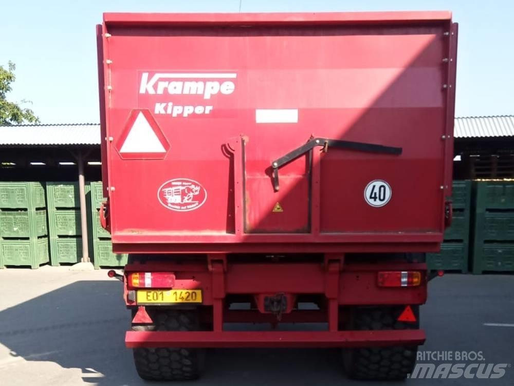 Krampe Big Body 550 Semirimorchio a pianale